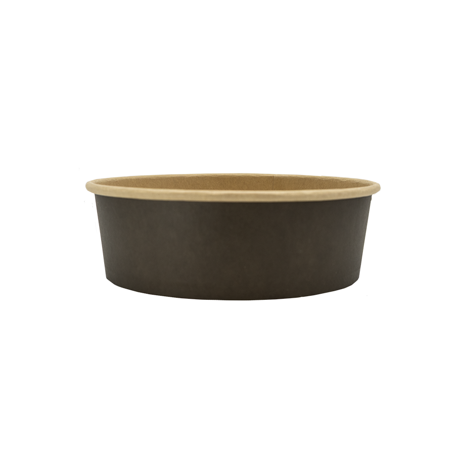 MISKA PAP. NADRUK 1100 ML (7573) BLACK (1P) - KRAFT